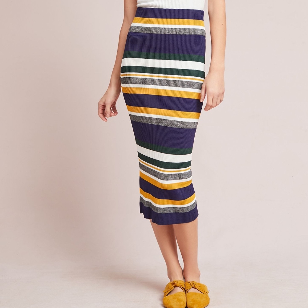 NWT Anthropologie Callahan Greenwich Skirt XL